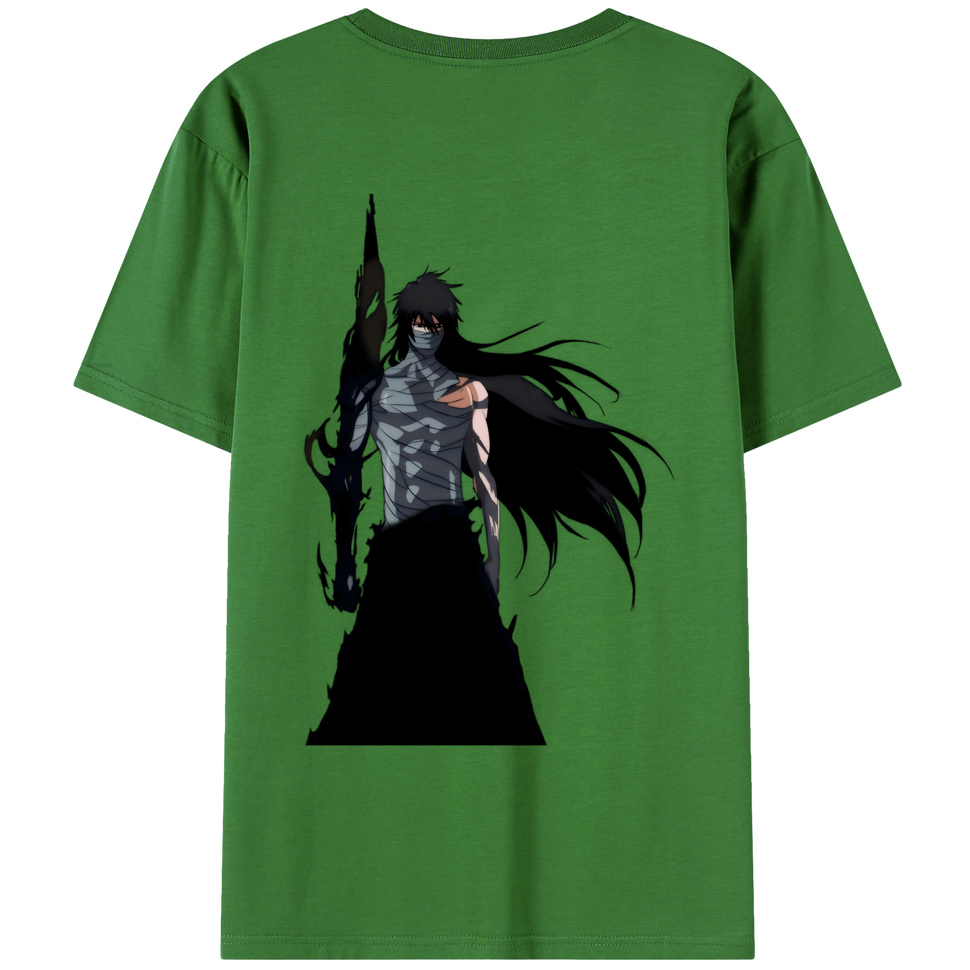 （画像用） ブリーチ 黒崎一護（くろさき いちご）BLEACH Kurosaki Ichigo レディース半袖Tシャツ(バックプリント)